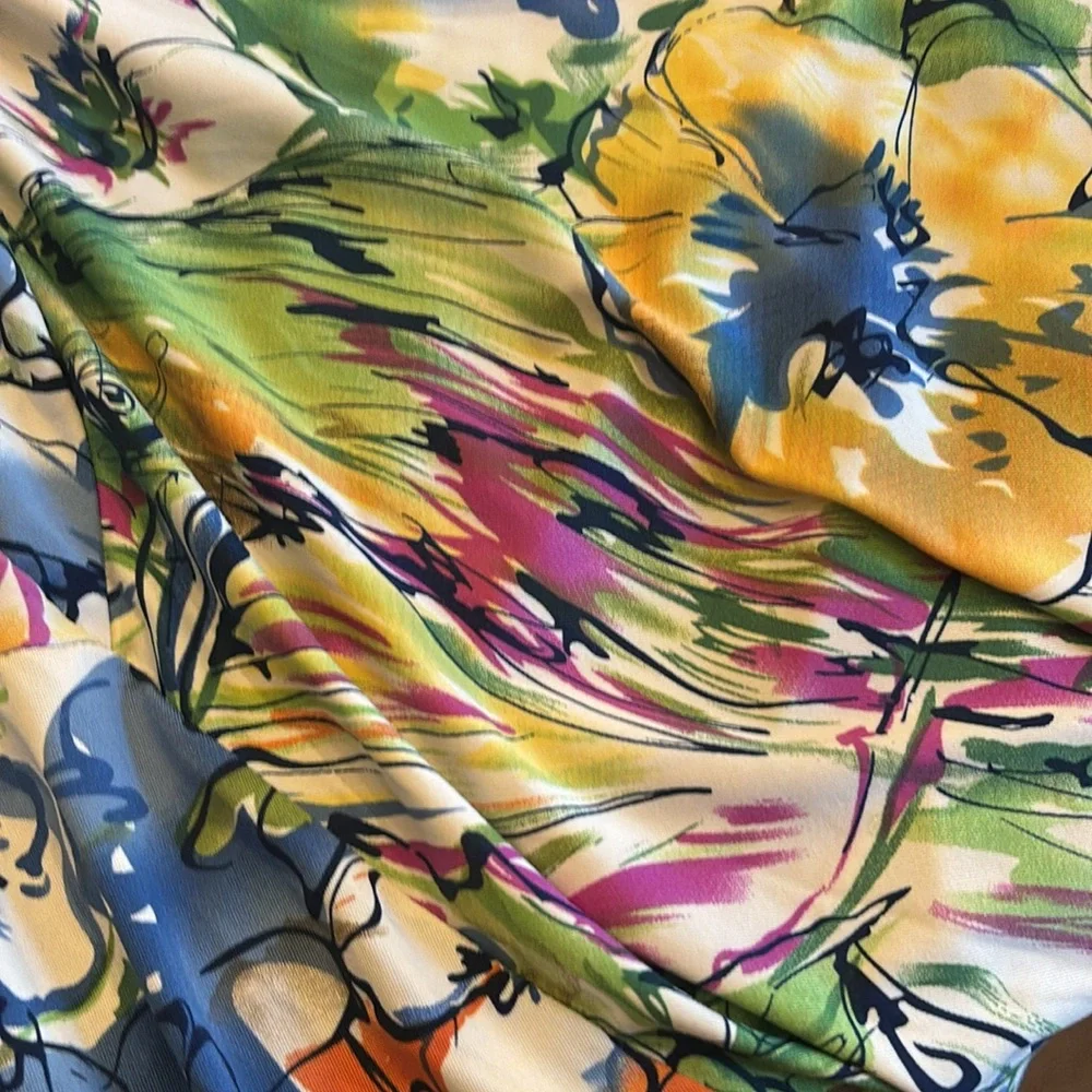 Christopher & Banks Sleeveless Floral Midi Dress Size M - Picture 11 of 14